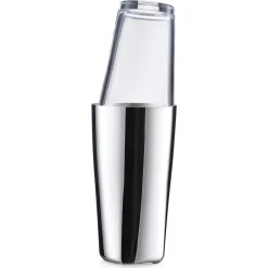 Zone Denmark Shaker Rocks Boston, Polished steel Plateado Hot