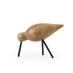 Normann Copenhagen Figuras Decorativas De Madera<Shorebird, roble-negro, mediano MarrónNegro