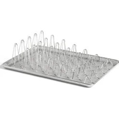 HAY Escurreplatos<Shortwave Escurreplatos, acero inoxidable Plateado