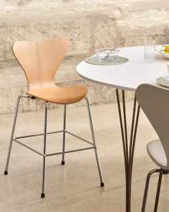 Fritz Hansen Sillas Infantiles<Silla 3177 Series 7 Junior cromo, Oak Beige