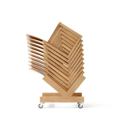 &Tradition Sillas<Silla Allwood AV35, Roble Marrón