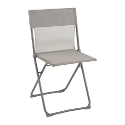 Lafuma Sillas De Jardín Y Sillas De Exterior<Silla Balcony, Titane/ Gris