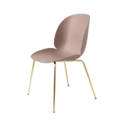 GUBI Sillas<Silla Beetle, Sweet pink, base de latón Rosa