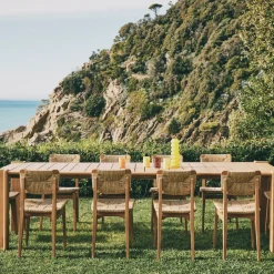 GUBI Silla C-chair Outdoor, Teak Marrón Discount
