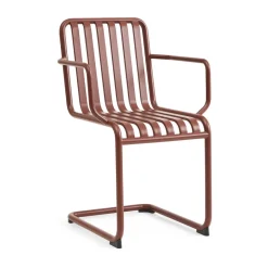 HAY Sillas De Terraza|Sillas De Jardín Y Sillas De Exterior<Silla con brazos Palissade Cantilever, Iron red Rojo