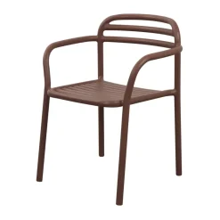 Cane-line Sillas De Jardín Y Sillas De Exterior|Muebles De Terraza<Silla con reposabrazos Bliss, Desert red Rojo