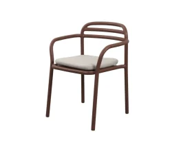 Cane-line Sillas De Jardín Y Sillas De Exterior|Muebles De Terraza<Silla con reposabrazos Bliss, Desert red Rojo