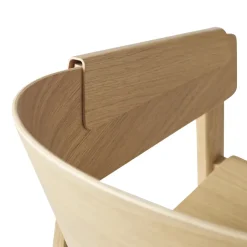 Muuto Silla con reposabrazos Cover, roble Marrón Online
