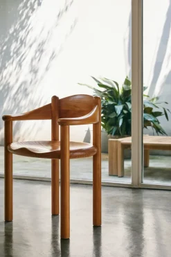 GUBI Sillas<Silla con reposabrazos Daumiller, Golden pine Marrón