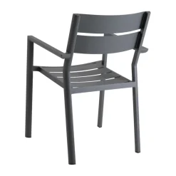 Brafab Sillas De Terraza|Sillas De Jardín Y Sillas De Exterior<Silla con reposabrazos Delia, Anthracite Gris