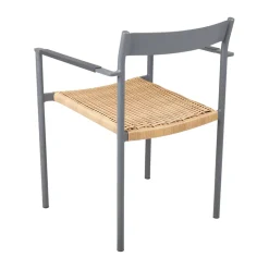 Brafab Sillas De Jardín Y Sillas De Exterior|Muebles De Terraza<Silla con reposabrazos DK, Anthracite Gris