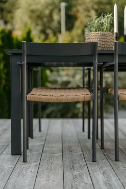 Brafab Sillas De Jardín Y Sillas De Exterior|Muebles De Terraza<Silla con reposabrazos DK, Anthracite Gris