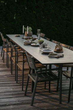 Brafab Sillas De Jardín Y Sillas De Exterior|Muebles De Terraza<Silla con reposabrazos DK, Anthracite Gris