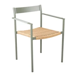 Brafab Sillas De Terraza|Sillas De Jardín Y Sillas De Exterior<Silla con reposabrazos DK, Nordic green Verde