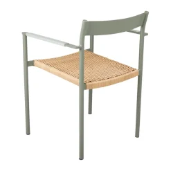 Brafab Sillas De Terraza|Sillas De Jardín Y Sillas De Exterior<Silla con reposabrazos DK, Nordic green Verde