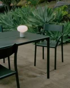 New Works Sillas De Jardín Y Sillas De Exterior<Silla con reposabrazos May Armchair Outdoor, Dark Green Verde