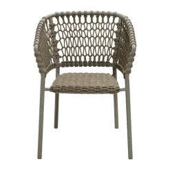 Cane-line Silla con reposabrazos Ocean soft rope, Taupe Beige Hot
