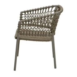 Cane-line Silla con reposabrazos Ocean soft rope, Taupe Beige Hot