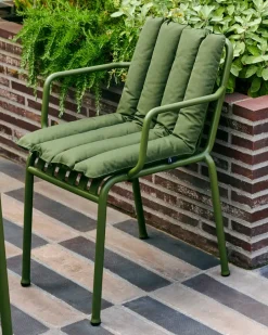 HAY Sillas De Terraza|Sillas De Jardín Y Sillas De Exterior<Silla con reposabrazos Palissade, Olive Verde
