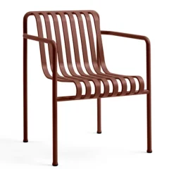HAY Sillas De Terraza|Sillas De Jardín Y Sillas De Exterior<Silla con reposabrazos Palissade Dining, Iron red Rojo