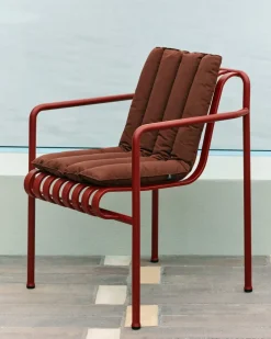 HAY Sillas De Terraza|Sillas De Jardín Y Sillas De Exterior<Silla con reposabrazos Palissade Dining, Iron red Rojo