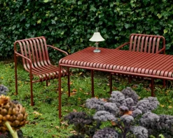 HAY Sillas De Terraza|Sillas De Jardín Y Sillas De Exterior<Silla con reposabrazos Palissade Dining, Iron red Rojo