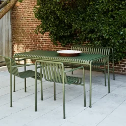 HAY Sillas De Terraza|Sillas De Exterior<Silla con reposabrazos Palissade Dining, Olive Verde