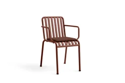 HAY Silla con reposabrazos Palissade, Iron red Rojo Sale