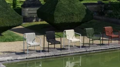 HAY Sillas De Terraza|Sillas De Jardín Y Sillas De Exterior<Silla con reposabrazos Palissade Cord Dining, Iron red Rojo