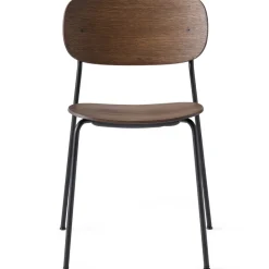 Audo Copenhagen Sillas<Silla de comedor con patas negras Co , Roble teñido oscuro Marrón