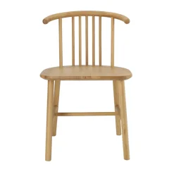 NJRD Sillas<Silla de comedor VIOR, Roble lacado Beige