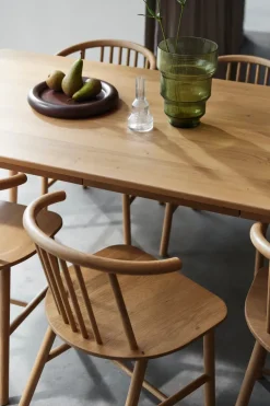 NJRD Sillas<Silla de comedor VIOR, Roble lacado Beige