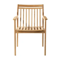 FDB Møbler Sillas De Terraza|Sillas De Jardín Y Sillas De Exterior<Silla de jardín M1 Sammen, Teak-nature oiled Marrón