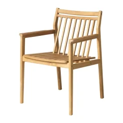 FDB Møbler Sillas De Terraza|Sillas De Jardín Y Sillas De Exterior<Silla de jardín M1 Sammen, Teak-nature oiled Marrón