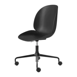 GUBI Sillas De Oficina<Silla de oficina Beetle Meeting Chair, Black-black Negro