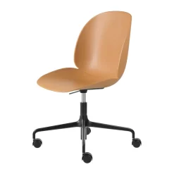 GUBI Sillas De Oficina<Silla de oficina Beetle Meeting Chair, Amber brown-black Marrón