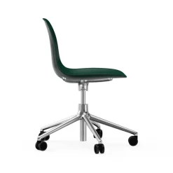 Normann Copenhagen Sillas De Oficina<Silla de oficina Form chair swivel 5W, , aluminio, ruedas Verde