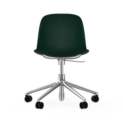 Normann Copenhagen Sillas De Oficina<Silla de oficina Form chair swivel 5W, , aluminio, ruedas Verde