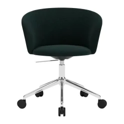 Hem Silla de oficina Kendo Swivel con 5 ruedas, Pine-polished aluminium VerdePlateado Online