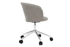 Hem Silla de oficina Kendo Swivel con 5 ruedas, Porcelain-polished aluminium BeigePlateado Online