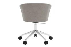 Hem Silla de oficina Kendo Swivel con 5 ruedas, Porcelain-polished aluminium BeigePlateado Online
