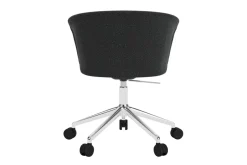 Hem Sillas De Oficina<Silla de oficina Kendo Swivel con 5 ruedas, Graphite-polished aluminium GrisPlateado