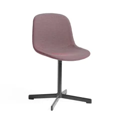 HAY Silla de oficina Neu 10 Upholstery, Red-base giratoria en soft black Rojo Discount