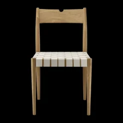 1898 Silla Ekeryd, Webbing-laquered oak Beige Hot
