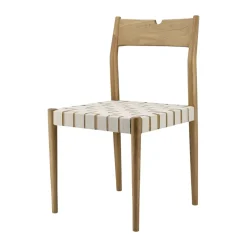 1898 Silla Ekeryd, Webbing-laquered oak Beige Hot