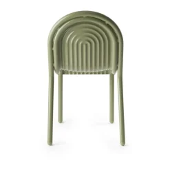 Tom Dixon Sillas De Terraza|Sillas De Jardín Y Sillas De Exterior<Silla Groove, Musgo Verde