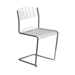 Grythyttan Stålmöbler Sillas De Terraza|Sillas De Jardín Y Sillas De Exterior<Silla High Tech, Galvanizado en caliente Gris