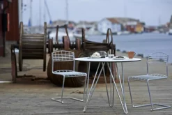 Grythyttan Stålmöbler Sillas De Terraza|Sillas De Jardín Y Sillas De Exterior<Silla High Tech, Galvanizado en caliente Gris