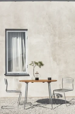 Grythyttan Stålmöbler Sillas De Terraza|Sillas De Jardín Y Sillas De Exterior<Silla High Tech, Galvanizado en caliente Gris
