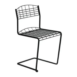 Grythyttan Stålmöbler Sillas De Jardín Y Sillas De Exterior<Silla High Tech, Negro